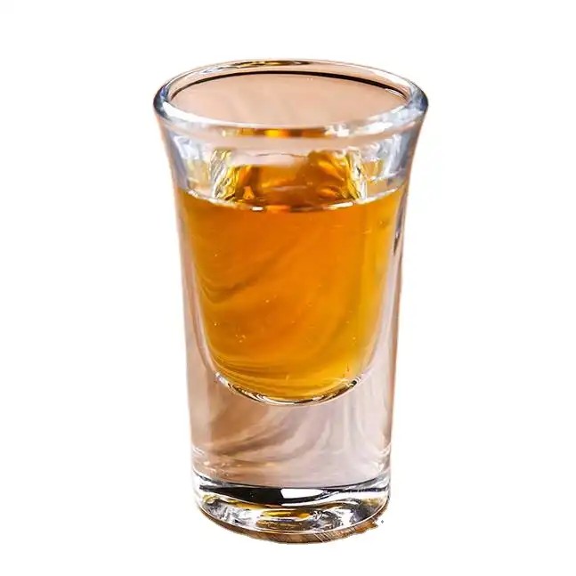 35ml Crystal Glass Shot Cup 6 Pcs Set Fancy Transparent Mini Tumbler Glasses for Home, Bar, Party & Restaurant