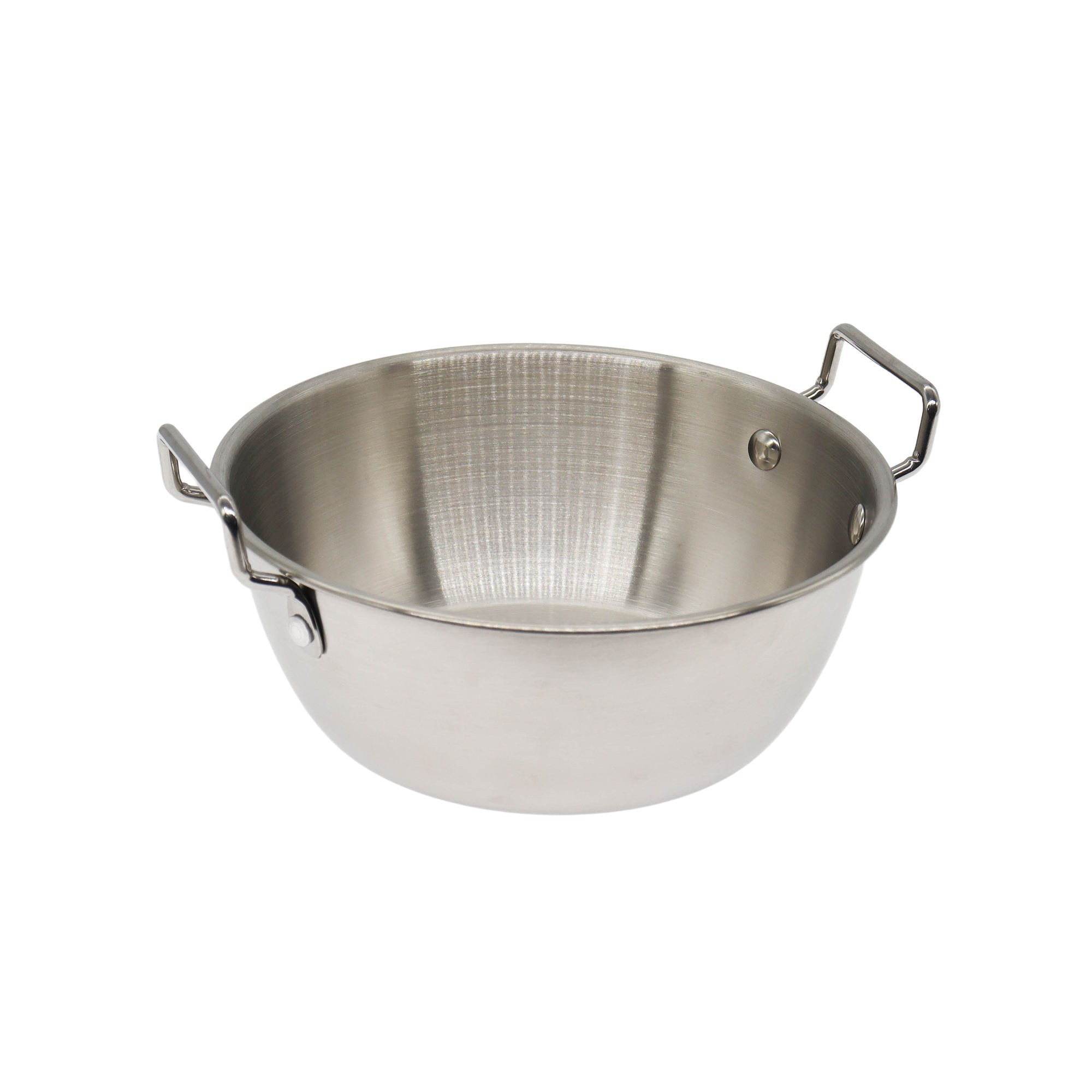 Stainless Steel 304 Silver Food Serving Bowl for Noodles Salad Snacks & French Fries