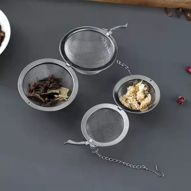 stainless steel wire mesh tea infuser strainer